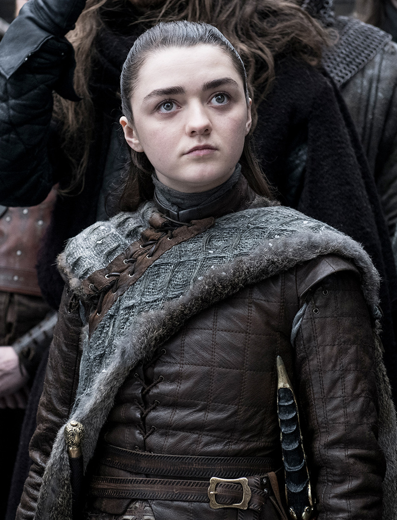Arya Stark truly looks like a badass.